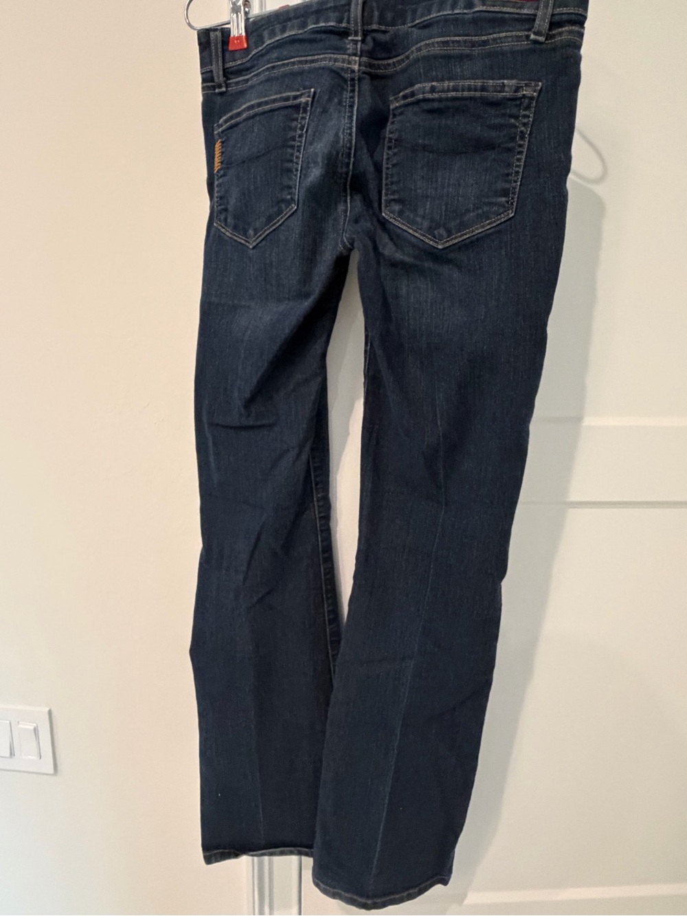 PAIGE Skyline Dark Indigo Flare Jeans 27 - Picture 4 of 9